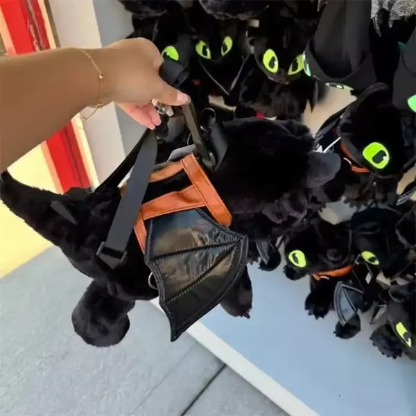 Night Fury Shadow Plush Backpack