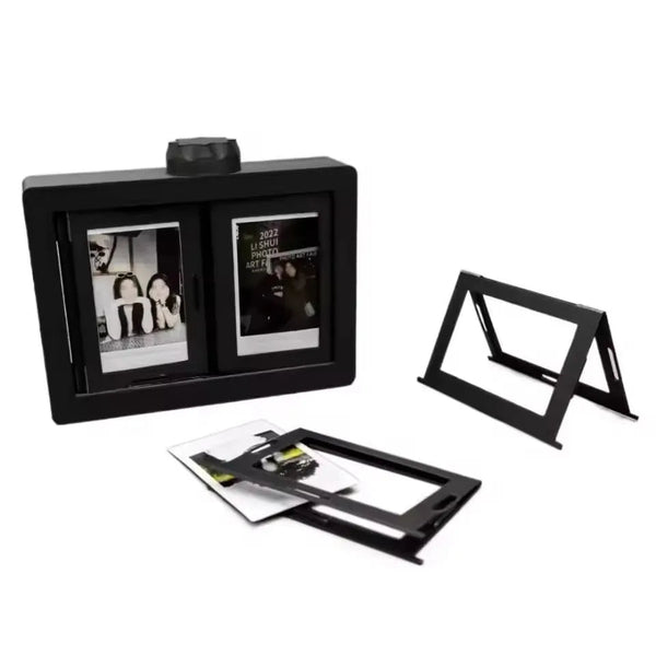 12 Slots Rotating Photo Frame Carousel