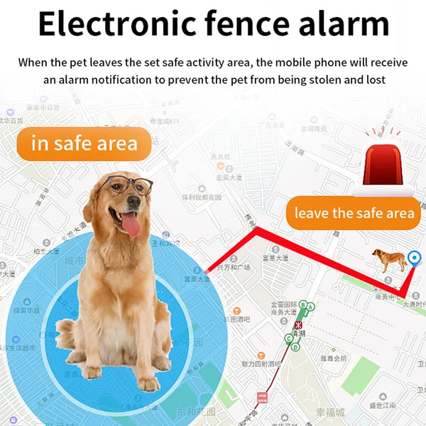 Mini LBS Tracker Pet GPS Tracker Device Remote Control Anti-Lost Waterproof Locator Real-time Tracking For Pet Dog Cat Kids - Bear Hugs