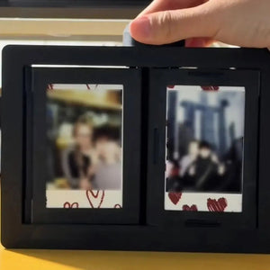 12 Slots Rotating Photo Frame Carousel