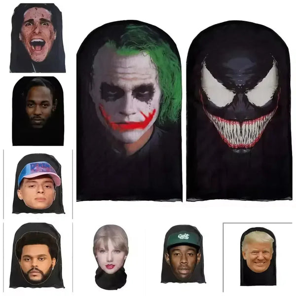 3D Printed Celebrity Full Face Mask