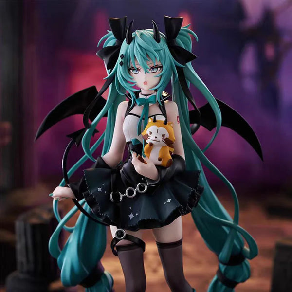 New Trio-Try-iT Hatsune Miku Rascal The Raccoon Demon Style PVC Anime Action Figures Model Collection Toys - Bear Hugs