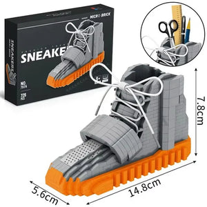 Streetwear HypeSneaker 3D Micro Building Blocks