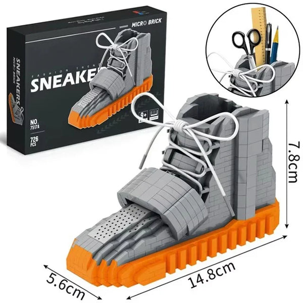 Streetwear HypeSneaker 3D Micro Building Blocks