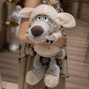 Wolf as Sheep Cosplay Plushie
