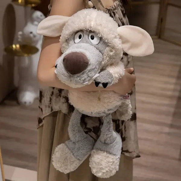 Wolf as Sheep Cosplay Plushie