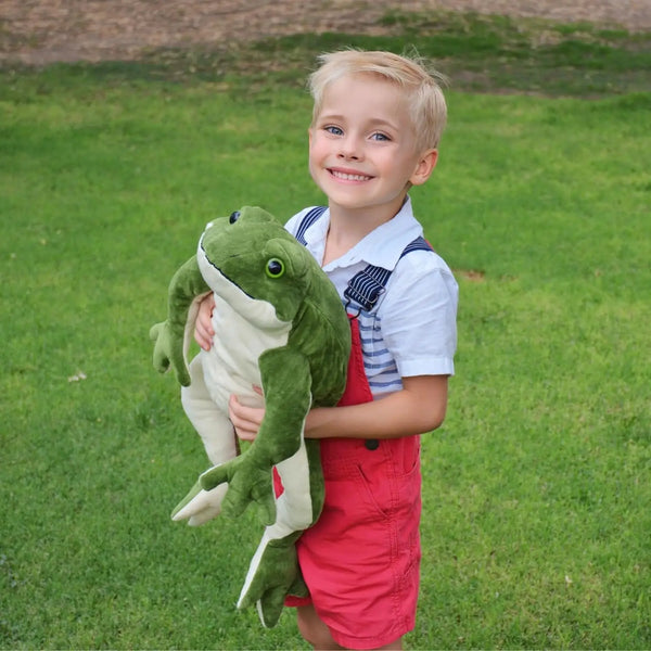 Giant Frog Stuffed Animal Soft Plush Toy 11-22 Inches Cute Huggable Cuddly Toy for Kids And Adults - Bear Hugs