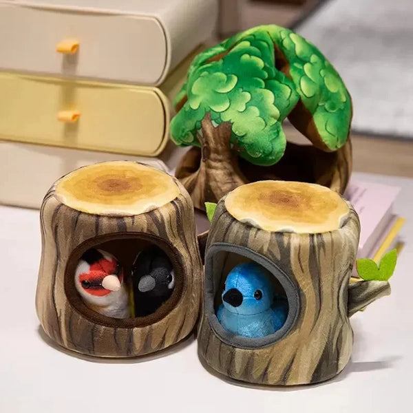 Tweet Retreat Tree House Plush Set