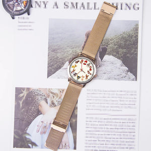 Dog Breeds Novelty Wrist Watch