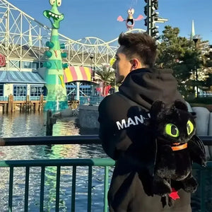 Night Fury Shadow Plush Backpack