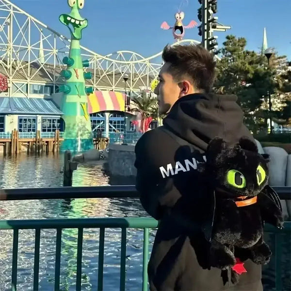 Night Fury Shadow Plush Backpack