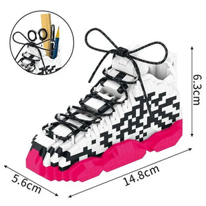 Streetwear HypeSneaker 3D Micro Building Blocks