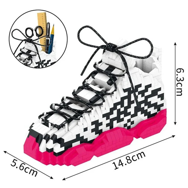 Streetwear HypeSneaker 3D Micro Building Blocks