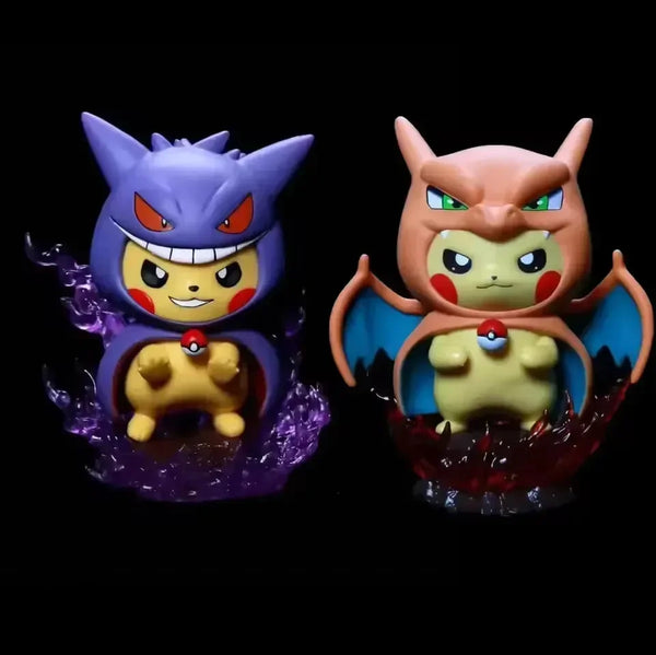 Pikachu Cosplay Pokimoen Figurines (12 cm)