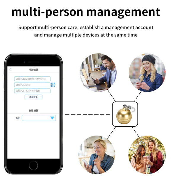 Mini LBS Tracker Pet GPS Tracker Device Remote Control Anti-Lost Waterproof Locator Real-time Tracking For Pet Dog Cat Kids - Bear Hugs