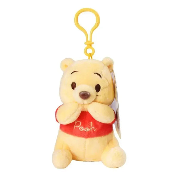 Rainbow Clouds Honey Bear & Hoglet Keychain