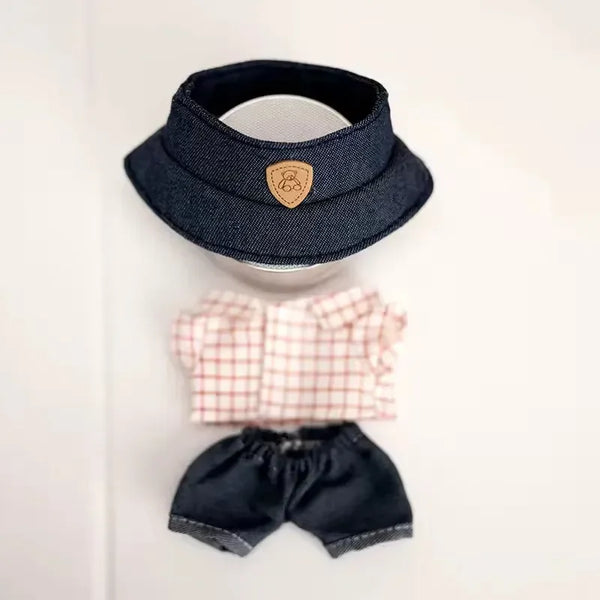 Labubu Hat, Shirt & Jeans Style Sets