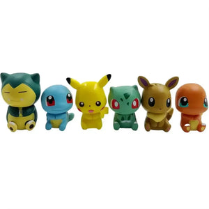 Baby Face Pokimoen Figurines (Set of 6)