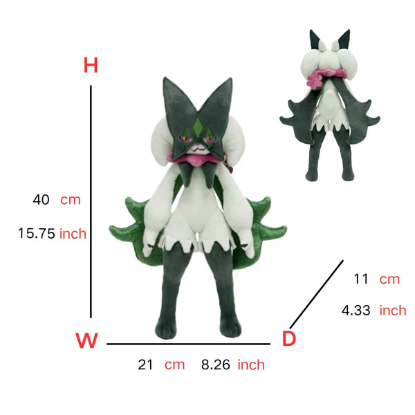 Floragato Sprigatito Meowscarada Plush Toy Anime Figure Model Gift for Kids Children Birthday Gift Anime Stuffed kawaii cute - Bear Hugs
