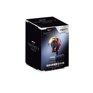 Original Iron Man Helmet Mask War Machine MK16 MK42 MK85 Tony Stark DIY Can Open Close Toys Model Action Figure Assembled Gift - Bear Hugs