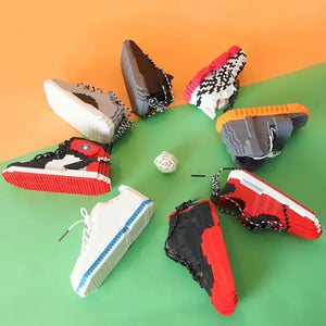 Streetwear HypeSneaker 3D Micro Building Blocks