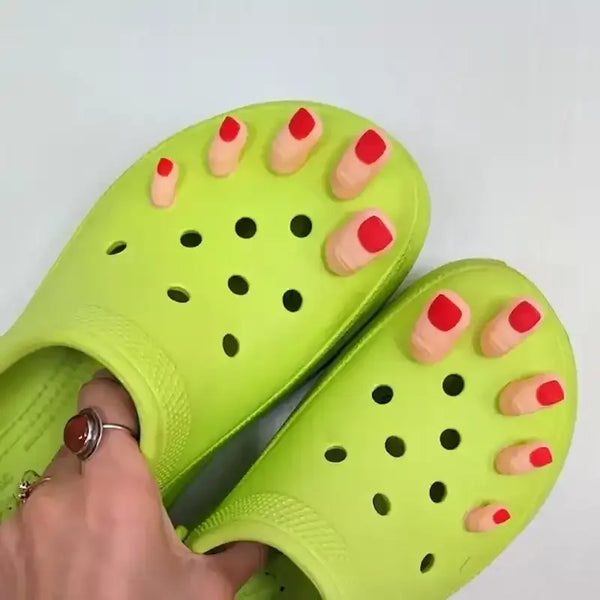 Prank Toes Clogs Accessories