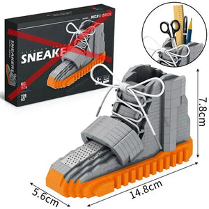 Streetwear HypeSneaker 3D Micro Building Blocks