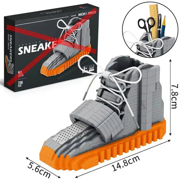Streetwear HypeSneaker 3D Micro Building Blocks