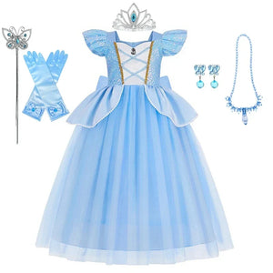 Princess Cinderella Deluxe Elegant Ball Gown