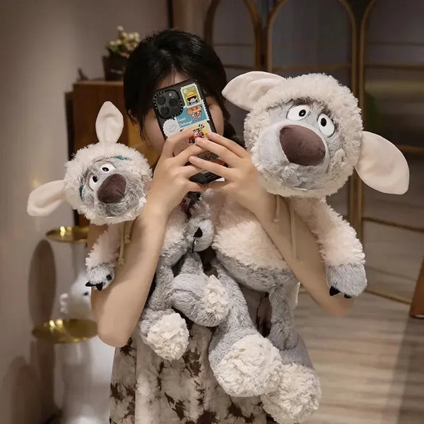 Wolf as Sheep Cosplay Plushie