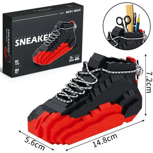 Streetwear HypeSneaker 3D Micro Building Blocks