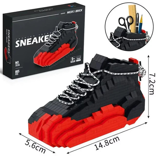 Streetwear HypeSneaker 3D Micro Building Blocks