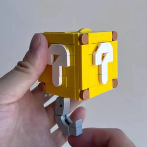 141pcs/set Coin Building Blocks Keychain Set - DIY Toy Pendant with Unique Design, Perfect Christmas Gift for Kids & Collectors - Bear Hugs