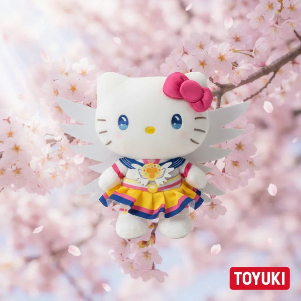 Sanrio Hello Kitty Sailor Moon Cosplay Plush Keychain - Bear Hugs