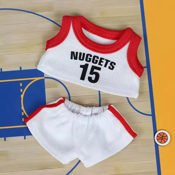 Handmade Labubu Lakers Outfit