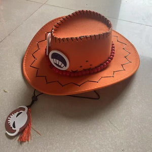 Portgas D Ace Anime Cosplay Hats Cowboy Cap Adult Christmas Gift - Bear Hugs