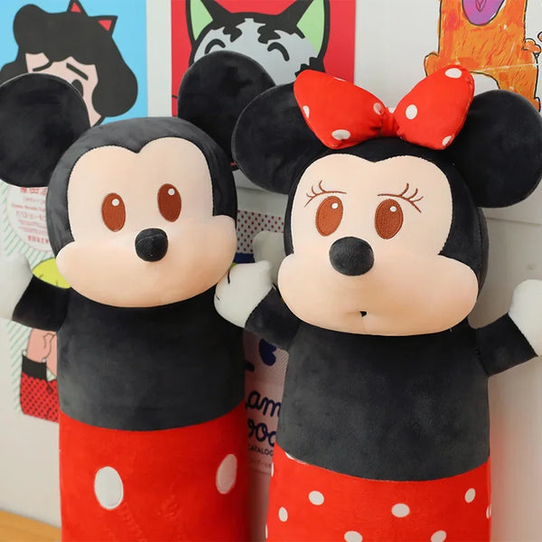 Mickey and Minnie Heritage Elongated Comfort Pillow