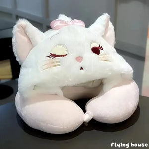 Character Cloud Hooded Neck Pillows