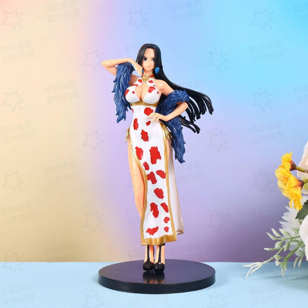 25cm/9.84in One Piece Anime Boa·Hancock Figure Model Gk Statue Collectible Display for Desktop Decoration - Bear Hugs