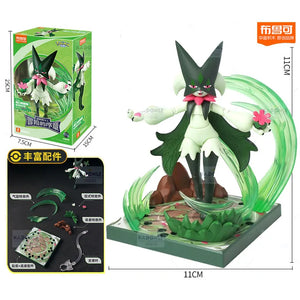 BLOKEES Original POKEMON Building Blocks Pikachu Charmander Psyduck Sprigatito Eevee Lucario Pokémon Action Figure Toys Gift - Bear Hugs
