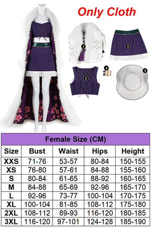 Fantasia Pirate Nico Robin Cosplay Wigs Hat Down Coat 2026 Live Action TV Pirate Disfraz Costume Women Halloween Carnival Cloth - Bear Hugs