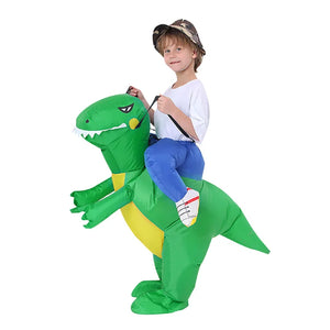 Inflatable Green Dinosaur Halloween Costume
