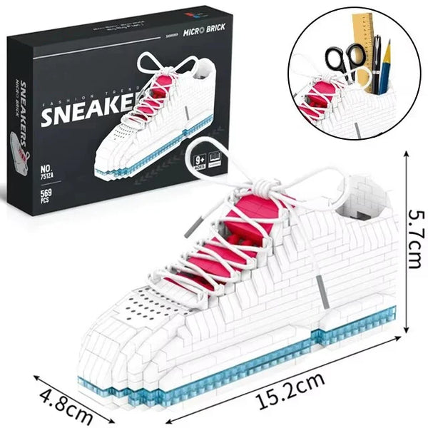 Streetwear HypeSneaker 3D Micro Building Blocks
