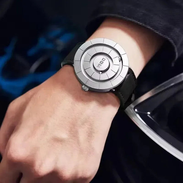 DOM Ecliptic Flow Magnetic Suspension Watch