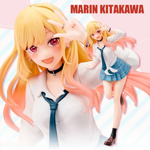 My Dress Up Darling MARIN KITAKAWA Uniform Anime Figure Toys 18cm PVC Model Collector Birthday Gift - Bear Hugs