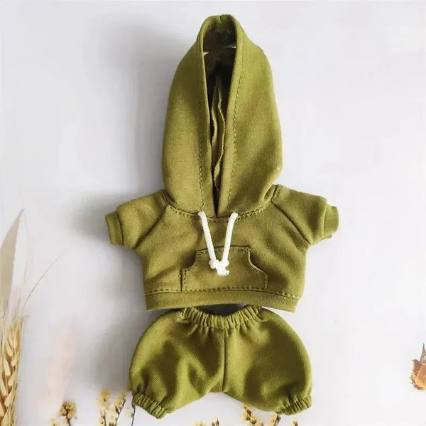 Handmade Cozy Hoodie Joggers Labubu Outfit - Bear Hugs