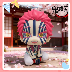 demon slayer Damomaru anime figure Shangxian·san Yiwo seat head movable doll Q version cute model toy peripheral color box - Bear Hugs
