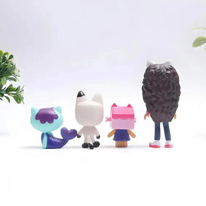 Gabby's Dollhouse Cat Crew Figurines (Set of 13)