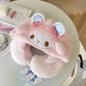 Character Cloud Hooded Neck Pillows