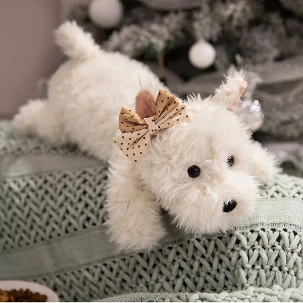 West Highland White Terrier plush toy dog doll home decoration item, decorative figurine, baby pillow, gift - Bear Hugs